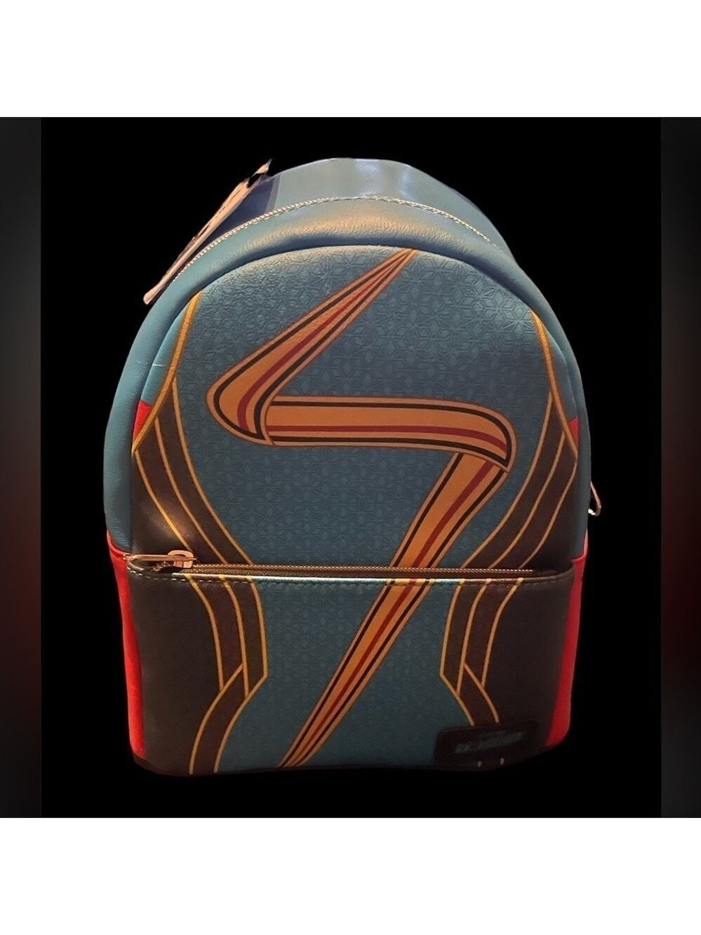 Disney Ms Marvel Cosplay Blue Red Mini Backpack NWT